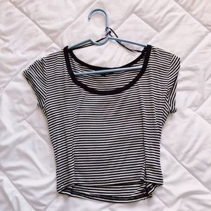 Striped Crop Top